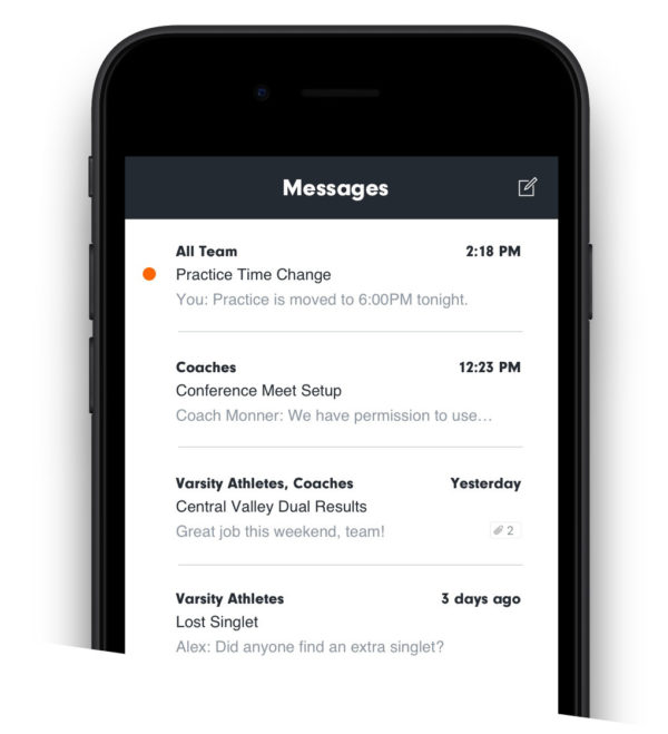 messaging tool for wrestling